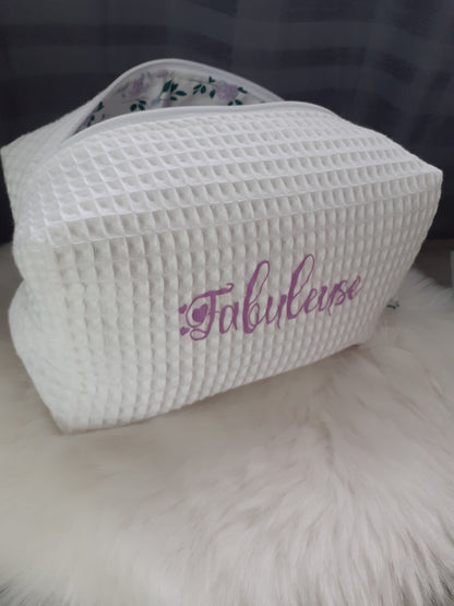 “FABULOUS” toiletry bag