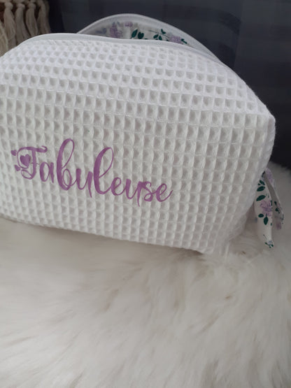 “FABULOUS” toiletry bag