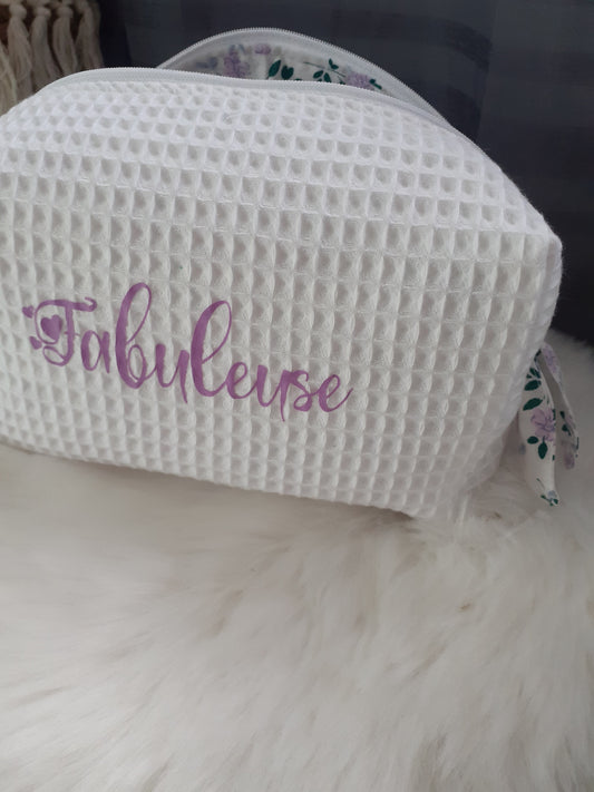 “FABULOUS” toiletry bag