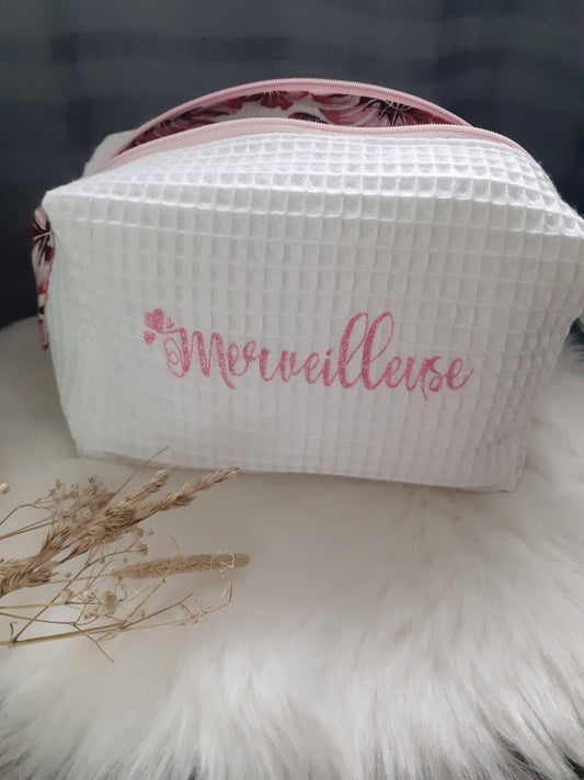 “MERVEILLEUSE” toiletry bag