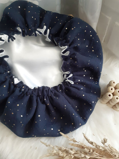 Bonnet de nuit en satin Taille Enfant