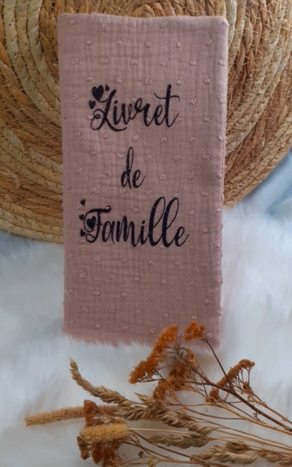 Protège livret de famille / Idée cadeau naissance