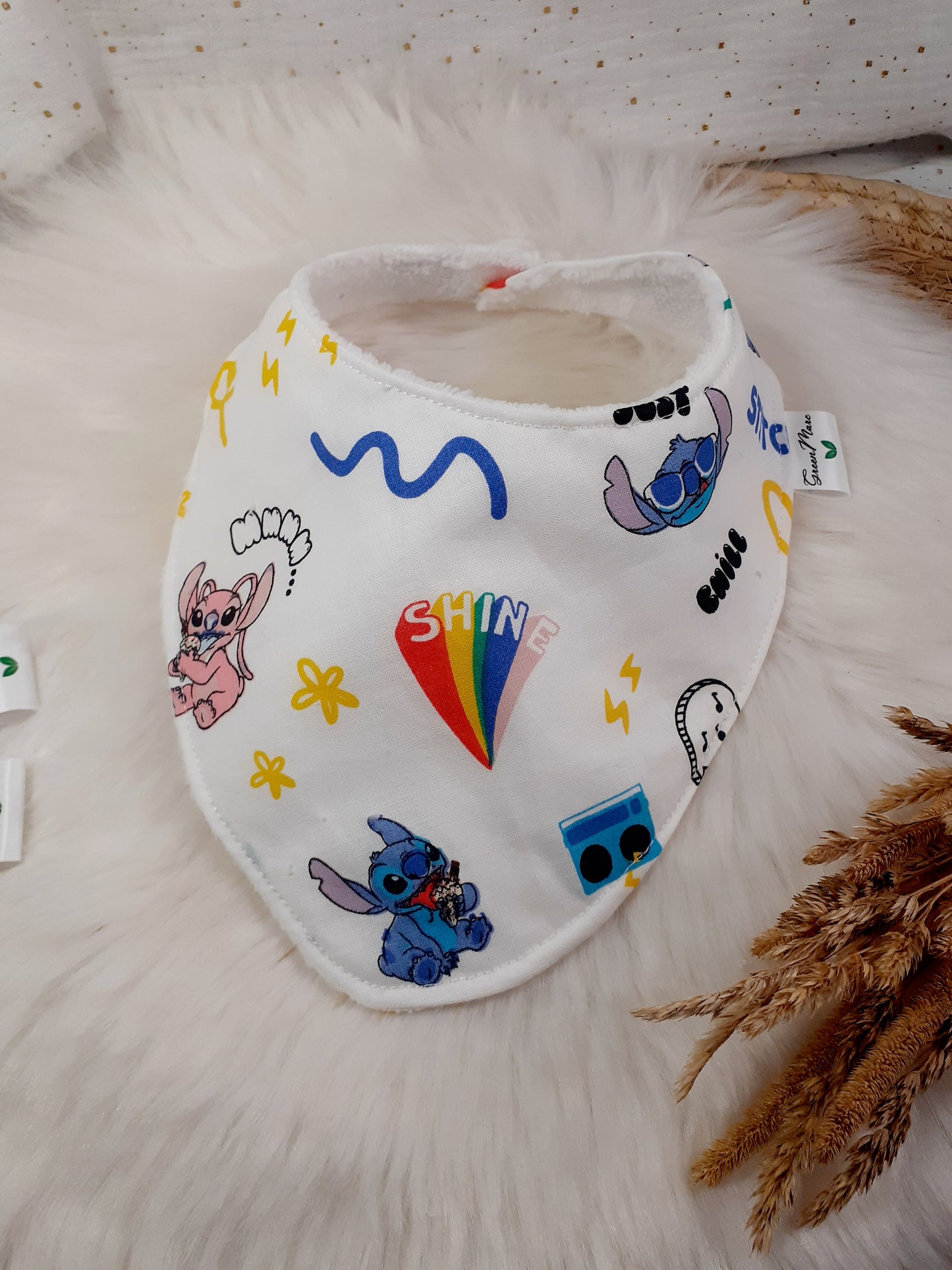 Bandana bib - Birth gift