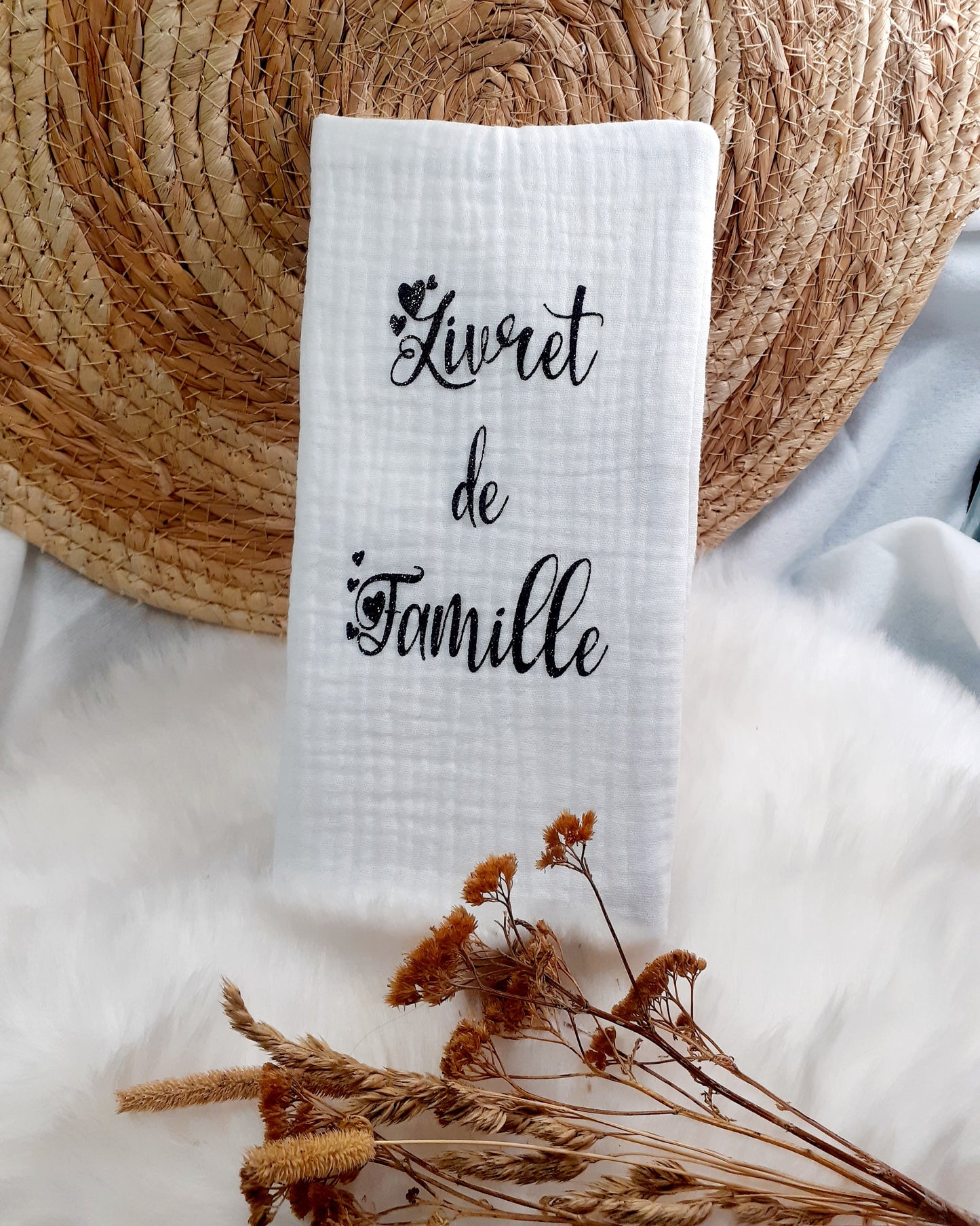 Protège livret de famille / Idée cadeau naissance