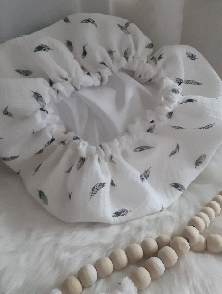 Bonnet de nuit en satin Taille Enfant