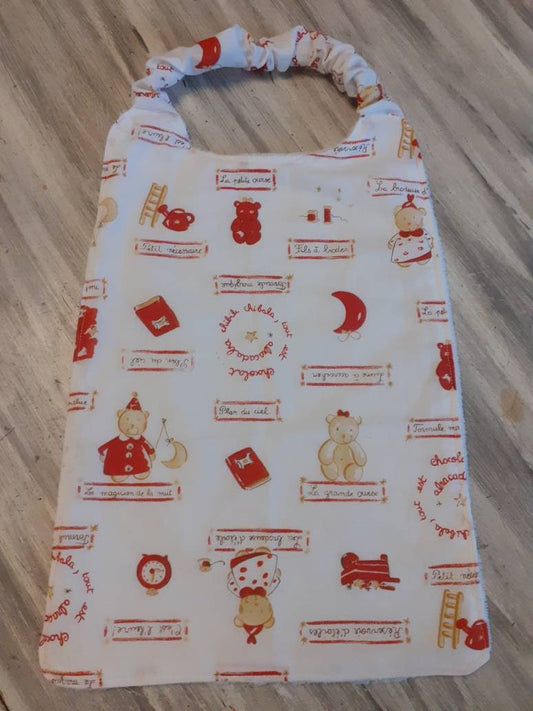 Little bears - Large bib - Napkin