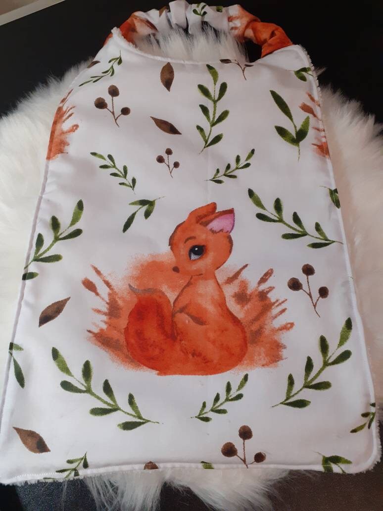 Little squirrel - Large bib - Napkin