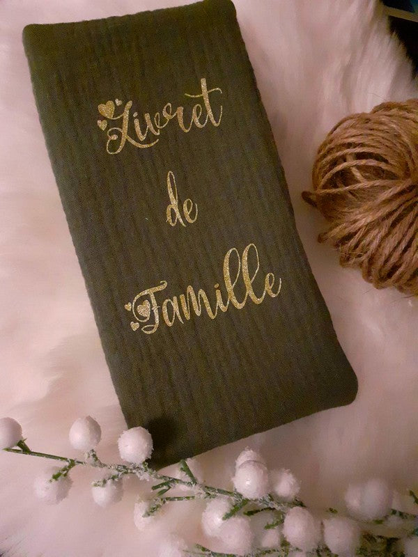 Protège livret de famille / Idée cadeau naissance