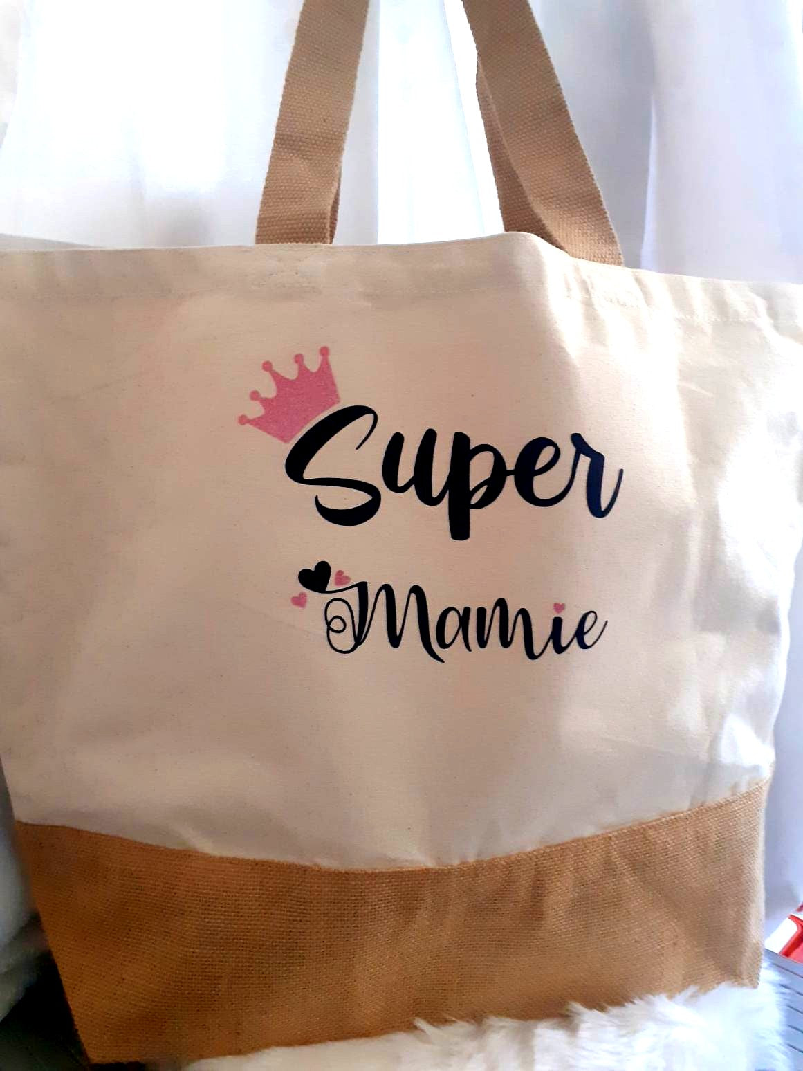 Sac cabas - Spéciale "Bonne fête mamie"